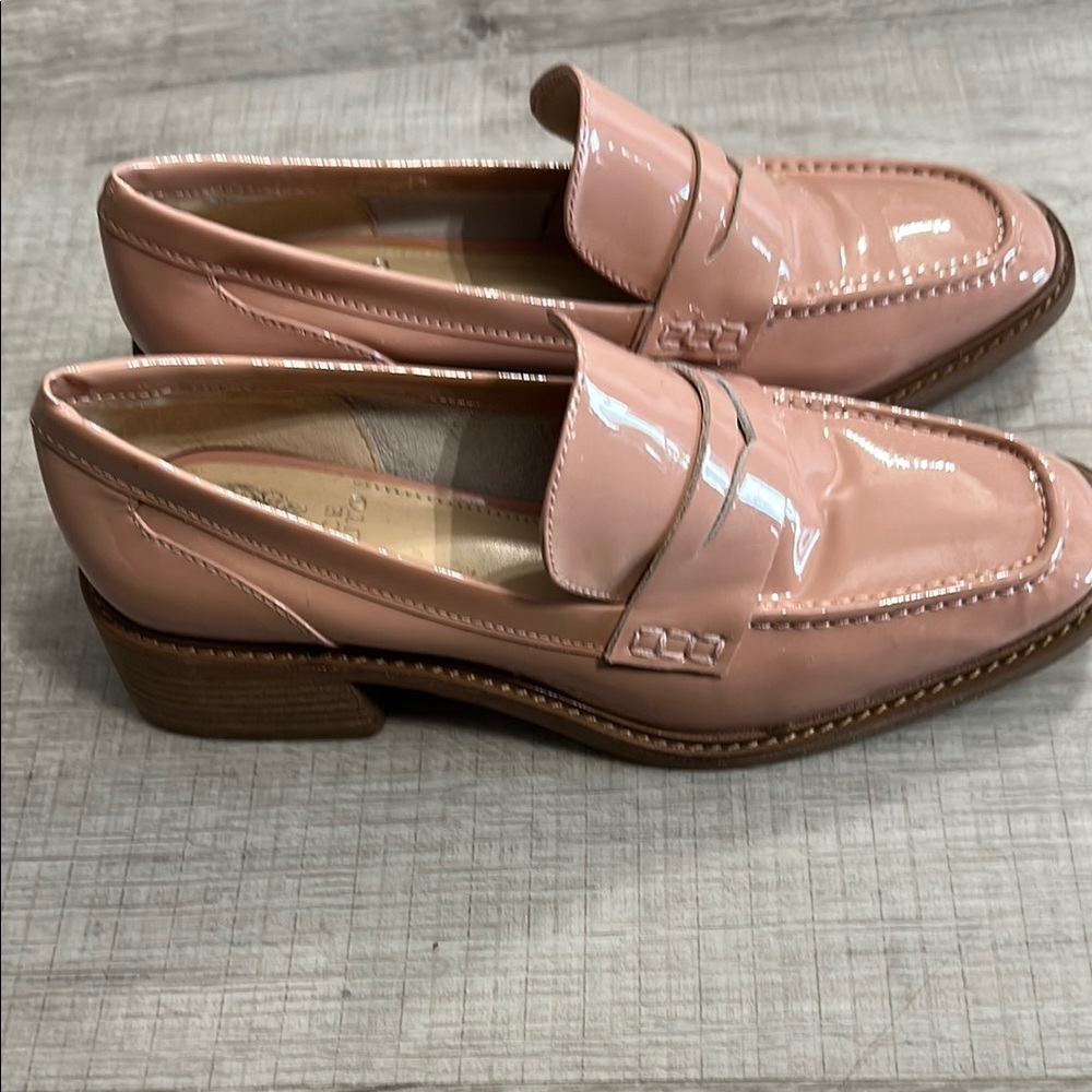Pink Patent Loafers - Picture 6 of 7